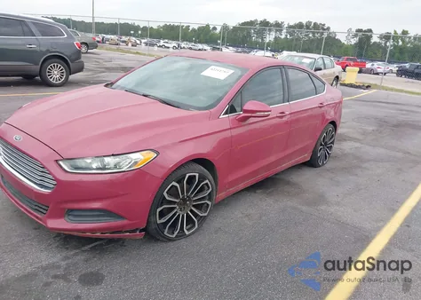 2014 Ford Fusion Se from USA, damaged, VIN 1FA6P0HD9E5400037